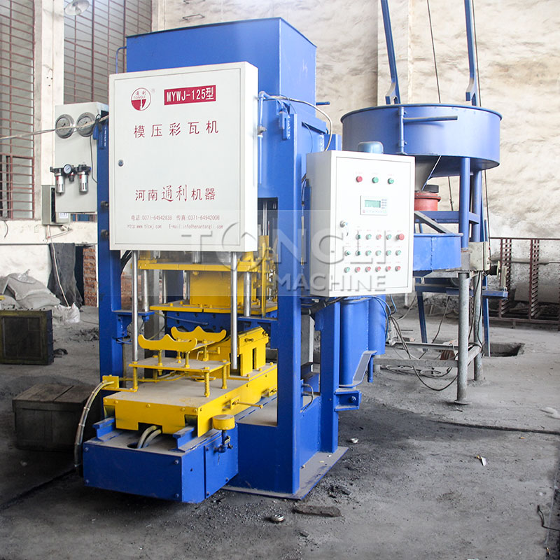 使用水泥瓦機生產(chǎn)水泥瓦需要幾個步驟？